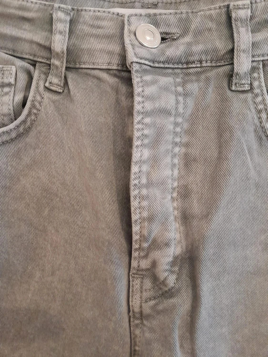 Jeans para mujer Talla 38 - Marca Stradivarius, color azul claro – photo 4